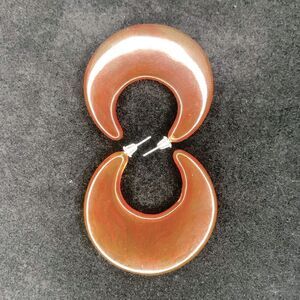 Retro Crescent Moon Shaped Pierced Earrings